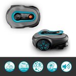 Tondeuse robot Smart SILENO Free 600 sans câbles périphériques - Surface 600 m² - smart Gateway