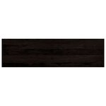 vidaXL Marches d'escalier 16 Pièces marron foncé 90x30x2 cm chêne massif