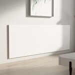 vidaXL Tête de lit murale Blanc 240x1 5x80 cm Bois d'ingénierie