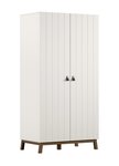 Ensemble Chambre sezane lit bébé 60x120 + commode + plan à langer + étagère murale + armoire