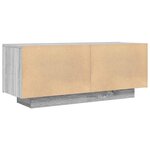 vidaXL Meuble TV Sonoma gris 100x35x40 cm Bois d'ingénierie