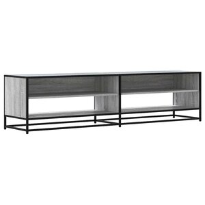 vidaXL Meuble TV sonoma gris 180 5x40x46 cm bois d'ingénierie
