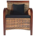 vidaXL Fauteuil Rotin tissé à la main