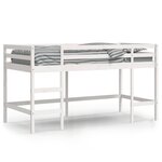 vidaXL Lit mezzanine d'enfants sans matelas avec échelle 90x200 cm