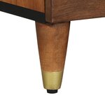 vidaXL Meuble TV 70x33x46 cm en bois de manguier massif