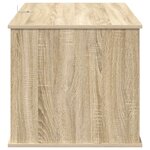 vidaXL Maison pour chat Sonoma 85 x 55 x 50 cm Bois d'ingénierie