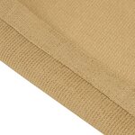 vidaXL Tapis de tente sable 400x600 cm PEHD