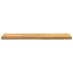 vidaXL Marches d'escalier 2 Pièces marron clair 110x25x2 cm chêne massif
