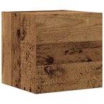 vidaXL Ensemble de meuble TV mural 5 Pièces vieux bois bois d'ingénierie