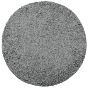 vidaXL Tapis shaggy PAMPLONA poils longs moderne vert Ø 80 cm