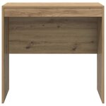vidaXL Bureau chêne artisanal 80 x 50 x 76 cm Bois d'ingénierie