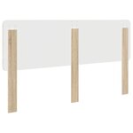vidaXL Tête de lit Chêne Sonoma 200 cm Bois d'ingénierie