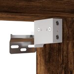 vidaXL Armoire murale Chêne fumé 100x36 5x35 cm Bois d'ingénierie