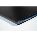 Protège-documents En Polypropylène 5/10e Opak Pochettes Cristal 200 Vues - A4 - Noir - Exacompta