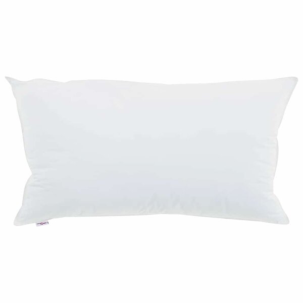 vidaXL Oreiller avec oreiller Blanc 40 x 80 cm Coton