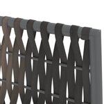 vidaXL Chaises de jardin et coussins lot de 6 marron 54x61x83 cm rotin