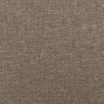 vidaXL Sommier à lattes de lit avec matelas Taupe 90x190 cm Tissu