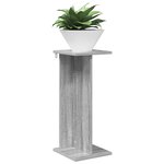 vidaXL Support de Plante 2 pièces Sonoma gris 25 x 25 5 x 60 5 cm