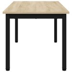vidaXL Table basse Sonoma 100 x 50 x 45 cm Bois d'ingénierie