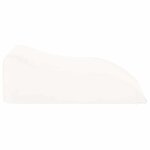 vidaXL Coussin pour jambes Blanc 68 x 40 x 21 5 cm