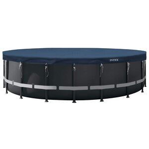 INTEX Couverture de piscine INTEX Ø610 x 20 cm Rond PVC  PET
