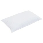 vidaXL Duvet avec Oreiller 2 Pièces Blanc 155 x 220 cm Microfibre