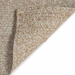 vidaXL Tapis de surface Naturel et Blanc 120 x 170 cm Jute