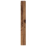 vidaXL Vitrine Cabinet Bois Vieilli 100x8 5x75 cm Bois Aggloméré