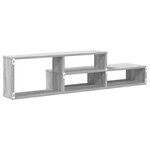 vidaXL SupportmuralpourTV 120x25x28 5cm Bois d'ingénierie