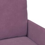 vidaXL Ensembles de canapés 3 Pièces Violet 115 x 56 x 80 cm Contreplaqué