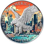Pièce de monnaie en Argent 1 Dollar g 31.1 (1 oz) Millésime 2025 STATUE OF LIBERTY