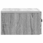 vidaXL Cabinet de chevet 2 pièces Sonoma gris 49 x 34 5 x 20 cm