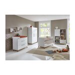 Garde-robe Lina 3 portes blanc