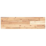 vidaXL Étagères flottantes 4 Pièces 100x20x2 cm acacia massif non traité
