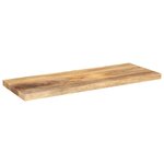 vidaXL Dessus de table 70x20x3 8 cm rectangulaire bois massif manguier