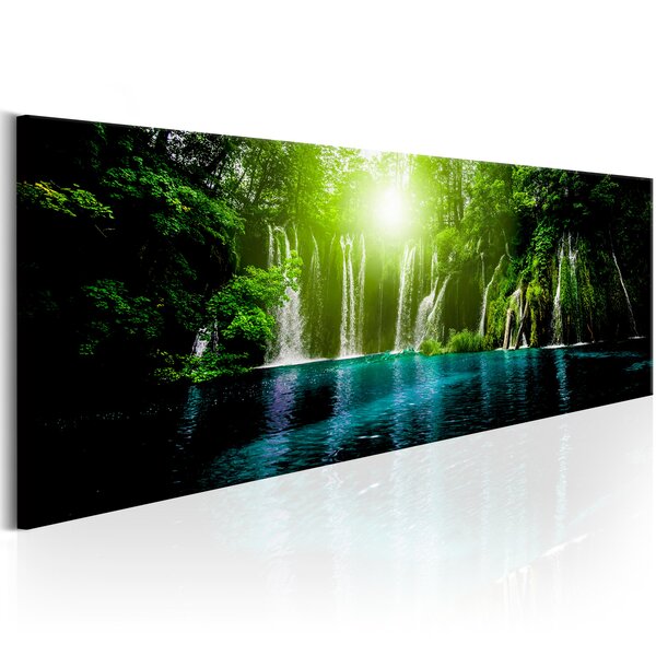Tableau - sapphire lake l x h en cm 120x40