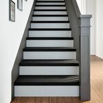 vidaXL Marches d'escalier 4 Pièces marron foncé 70x25x2 cm chêne massif