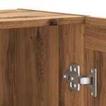 vidaXL Buffet chêne artisanal 120x30 5x70 cm bois d'ingénierie