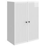 vidaXL Armoire Murale Blanc brillant 66 x 34 5 x 90 cm