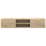 vidaXL Meuble TV Chêne sonoma 150 x 39 x 30 cm Bois d'ingénierie