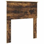 vidaXL Tête de lit Chêne fumé 80 cm Bois d'ingénierie