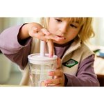 Mepal 108023065408 - Verre enfant Mio 250 ml avec paille - Forest Friends