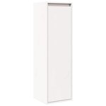 vidaXL Armoires murales 2 Pièces Blanc 30x30x100 cm Bois de pin massif