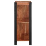 vidaXL Étagère Marron 80 x 30 x 75 cm Bois d'acacia massif