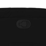 vidaXL Fauteuil inclinable en tissu noir