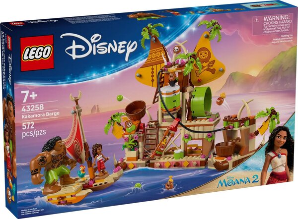 LEGO Disney - Le navire des Kakamora (43258) : Aventure en mer avec Vaiana et Maui