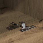 vidaXL Meuble TV Chêne artisanal 150 x 30 x 45 cm Bois d'ingénierie