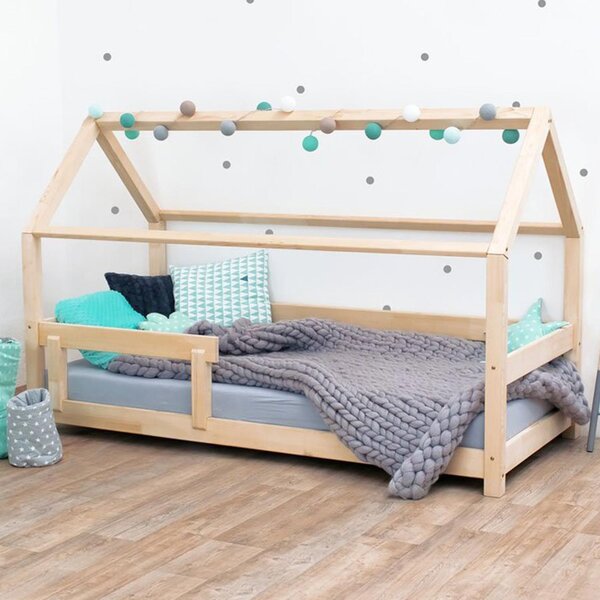 Lit cabane enfant TERY 90 x 180 Gris