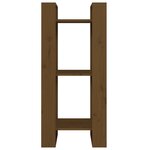 vidaXL Bibliothèque/Cloison Marron miel 41x35x91 cm Bois massif