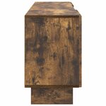 vidaXL Meuble TV Chêne Fumé 150 x 31 x 50 cm Bois d’ingénierie